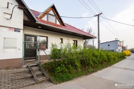 Dům na konci ulice Stránská, kde Vlastička Dostálová žila, v současnosti (2024)