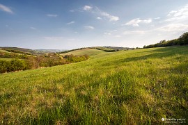 Malebné louky na Kamenném vrchu nad Kurdějovem (2014)