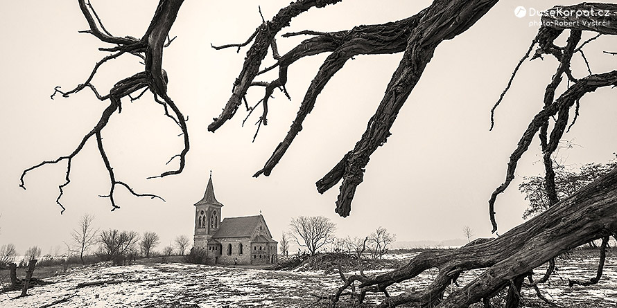 Mušovský kostelík sv. Linharta, jedna z nejpůsobivějších moravských památek