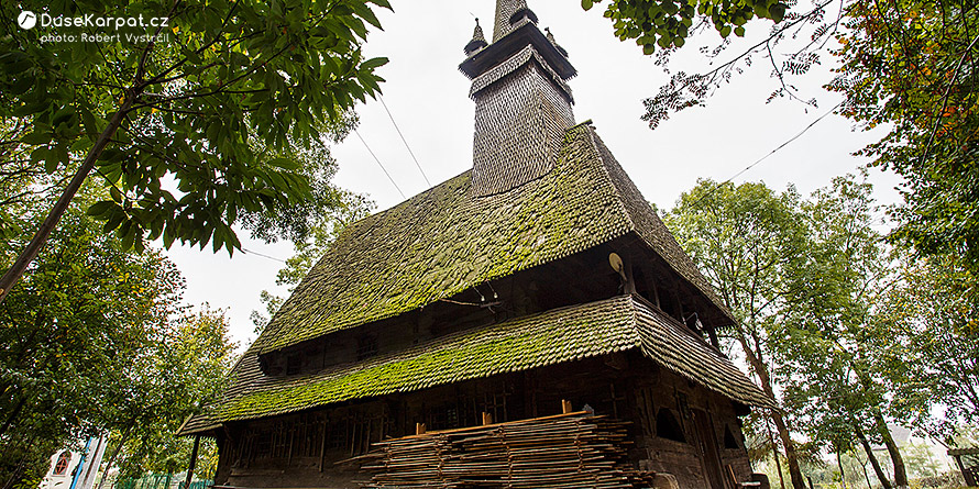 Krajnykovo - drevená cerkva