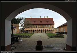 Egerský hrad - nádvoří