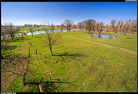 Krajina v Národním parku Hortobágy - safari (ZOO)