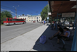 Tiraspol (Тирасполь) - autobusové a vlakové nádraží