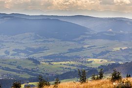 Pohled z hory Ćwilin na Tatry (2014)