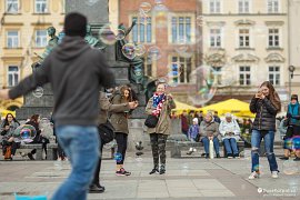 Krakov - hlavní náměstí Rynek Główny (2017)