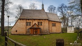Lutcza - dřevěný kostel (kościół drewniany) (2017)
