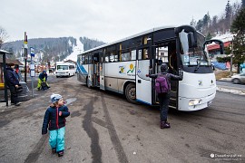 Areál Solisko, bezplatný skibus po Szczyrku (2020)