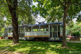 Česká tramvaj T3 v Bukurešti (2023)