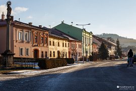 Historické náměstí bývalého města Tvarožná (2019)