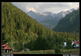 Vysoké Tatry z Tatranské Javoriny