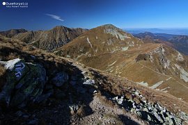 Bystré sedlo a pohraniční stezka na vrchol Klin (2011)