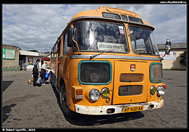 Kosiv - autobus na Verchovinu a Burkut