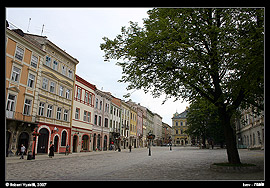 Lvov - hlavní náměstí Rynek (Rynok)