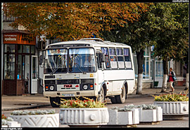 Volodymyr-Volynskyj (Володимир-Волинський) - autobus městské dopravy